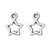 Tibetan Style Alloy Star Charms LS-X-TIBEB-O004-29-1