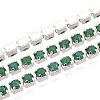Iron Rhinestone Cup Chains CH-T006-01A-09-1