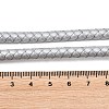Braided Leather Cord with Core WL-F009-6mm-05-3