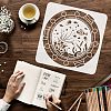 Plastic Reusable Drawing Painting Stencils Templates DIY-WH0172-508-3