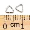 Non-Tarnish 304 Stainless Steel Triangle Linking Ring STAS-Z048-01A-3