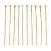 Brass Flat Head Pins KK-G331-11-0.7x40-1