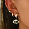 3 Pairs Evil Eye Stainless Steel Earring Sets ZH5576-2-3