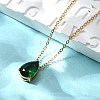 304 Stainless Steel Necklaces NJEW-R022-01G-05-1