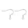 925 Sterling Silver Flat Coil Earwire LS-STER-S002-53-1