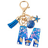 Star Resin & Shell Keychains KEYC-TAC00087-01M-1