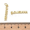 Brass Pendants KK-H256-02G-01-3