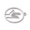 304 Stainless Steel Pendants STAS-Z131-01B-P-2