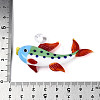 Handmade Lampwork Big Pendants LAMP-T025-04C-3