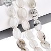 Dyed Natural White Jade Beads Strands G-N370-01A-18-1