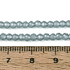 Imitation Jade Glass Beads Strands GLAA-T028-3mm-11K-2