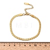 304 Stainless Steel Snake Chains Bracelets for Women BJEW-P395-02G-05-5
