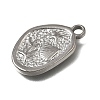 304 Stainless Steel Pendants SA-CBA7C25-02B-P-2