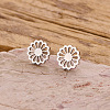 304 Stainless Steel Stud Earrings WG9FC02-10-1