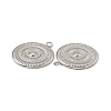 Non-Tarnish 201 Stainless Steel Pendants STAS-J401-VC791-3
