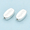 Alloy Beads TIBEB-D301-S-01-2