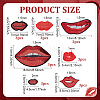 21Pcs 7 Styles Computerized Embroidery Polyester Sew on Patches PATC-PH0001-87-2