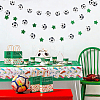 4Pcs 2 Styles Paper Football Hanging Banner DIY-PH0038-66-4