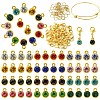 DIY Birthstone Charm Bangle & Pendant Decoration Making Kits DIY-YW0008-95-1