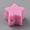 Star Silicone Focal Beads LS-SIL-TAC0008-08B-2