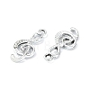Alloy Crystal Rhinestone Pendants ALRI-T012-02P-2