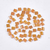 2-Hole Transparent Glass Seed Beads SEED-S023-29C-02-1