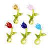 Handmade Lampwork Pendants X-DP098-1