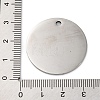 Anti-Tarnish 201 Stainless Steel Pendants STAS-R002-01P-01-3