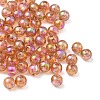 Eco-Friendly Transparent Acrylic Beads PL731-10-2