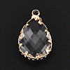 Transparent Glass Pendants KK-N283-02J-G-1