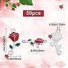 50Pcs Alloy Enamel Connector Charms FIND-SC0007-80-2