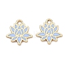 Alloy Enamel Pendants ENAM-G235-02G-02-1