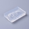 Buddhist Theme Guan Yin Pendant Silicone Molds X-DIY-L026-027-2