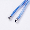 Nylon Twisted Cord Bracelet Making MAK-F018-03P-RS-4