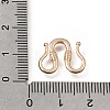 Brass M-Hook Clasps KK-CBA0DF0-14E-KCG-3