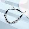 Nylon Rope Braided Bracelet for Women BJEW-Z156-03AS-02-2