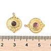 Natural Amethyst Pendants STAS-F312-15G-02-3
