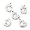 Non-Tarnish 201 Stainless Steel Charms STAS-C021-06P-G-1