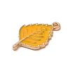 Thanksgiving Day Theme Alloy Enamel Pendants ENAM-M002-03G-06-2