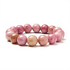 SUNNYCLUE Natural Rhodochrosite Round Beads Stretch Bracelets BJEW-PH0001-10mm-13-2