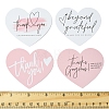 4 Bags 4 Styles Coated Paper Thank You Greeting Card DIY-FS0007-88-5