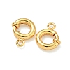 Brass Spring Ring Clasps KK-H532-24A-G-3