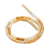 Natural Topaz Jade Beads Strands G-F247-44-4