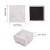 Paper Cardboard Jewelry Ring Boxes X3-CBOX-E012-05A-2