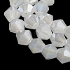 Imitation Jade Electroplate Glass Beads Strands EGLA-A039-J4mm-B06-3