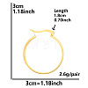 Stylish Stainless Steel Hoop Earrings for Women OK9057-8-1