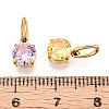 Ion Plating(IP) 304 Stainless Steel Rhinestone Pendants STAS-A104-15G-3