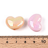 Luminous UV Plating Opaque Acrylic Beads OACR-N154-02B-01-4