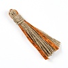 Jute Tassel Pendant Decorations AJEW-TAC0030-011E-1