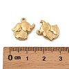 304 Stainless Steel Charms STAS-G358-07G-03-3